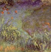 Claude Monet Day Lilies on the Bank painting